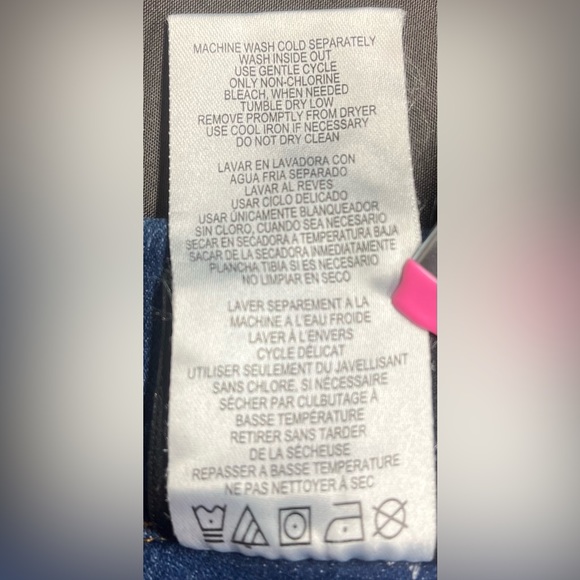 Patriots New England NFL NWT Denim Jean Jacket Embroidered XL 15-17 Football - Picture 10 of 13